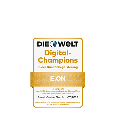 Digital Champion-Auszeichnung für die beste Kundenbegeisterung
